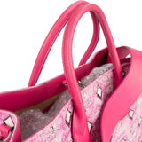 MCM Visetos Monogram Jacquard München Handbag