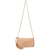 Gucci Grained Leather GG Soho Crossbody Bag