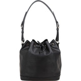 Louis Vuitton Noir Epi Leather NM Sac Noé Petit Shoulder Bag