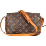 Louis Vuitton Monogram Canvas Saint Germain PM Crossbody Bag - vintageandkickz