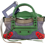 Balenciaga Multicolor Leather Classic City Small Handbag