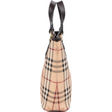 Burberry Nova-Check Monogram Tote Handbag