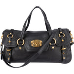 [🔄️B23 / F50] Miu Miu Vitello Lux Cofer Shoulder Bag - vintageandkickz