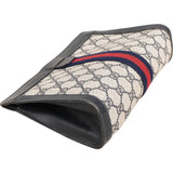 Gucci Monogram GG Supreme Web Pouch