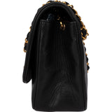Chanel Quilted Lambskin Diana 24K Gold Diana Single Flap Crossbody Bag