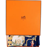 Hermès Joies d'Hiver Silk 90 Scarf Tuch