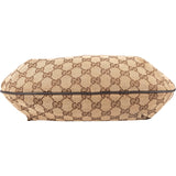 Gucci Monogram GG Canvas Crescent Messenger Crossbody Bag