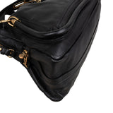Chloé Black Leather Paraty Handbag