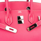 Hermès Pink Candy Epsom Palladium Birkin 30 Handbag
