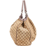 Gucci Monogram GG Canvas Sukey Large Tote Shoulder Bag
