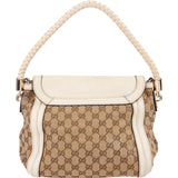 Gucci Monogram GG Canvas Bella Flap Shoulder Bag