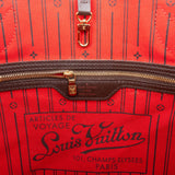 Louis Vuitton Monogram Damier Ebene Canvas Neverfull MM Shoulder Bag