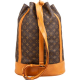 Louis Vuitton Monogram Canvas Randonnee GM Backpack Shoulder Bag