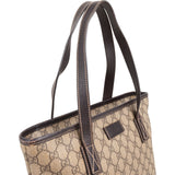 Gucci Monogram GG Supreme Canvas Small Tote Shoulder Bag