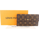 Louis Vuitton Monogram Canvas Sarah Wallet