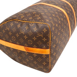 Louis Vuitton Monogram Canvas Keepall 55 Bandoulière Travel Bag