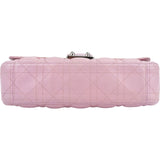 Christian Dior Pink Quilted Leather Diorama Shoulder Bag