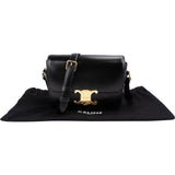 Celine Shiny Calfskin Teen Triomphe Crossbody Bag