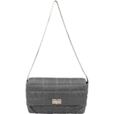 Chanel Limited Nylon Chocolate Bar Flap Shoulder Bag