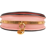 Chloé Pink Calfskin Nile Minaudière Bracelet Handbag