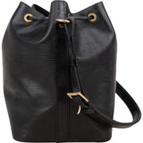 Louis Vuitton Noir Epi Leather Sac Noé Petit Shoulder Bag
