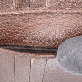 Gucci Monogram GG Canvas French Flap Wallet