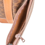Celine Macadam Monogram Canvas Drawstring Bucket Shoulder Bag
