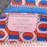 Hermès Mauve Sylvestre Epsom Leather Silk'in Compact Wallet