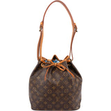 Louis Vuitton Monogram Canvas Sac Noé Petit Shoulder Bag