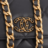 Chanel 19 Quilted Lambskin Chanel Wallet On Chain Crossbody Bag