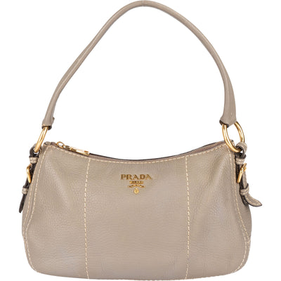 Prada Vitello Daino Hobo Handbag