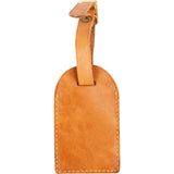 [🔄️B10 / F62] Louis Vuitton Vachetta Leather Luggage Tag - vintageandkickz