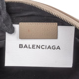 Balenciaga Perforated Leather Blackout City Bag Clutch