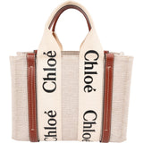 Chloé Canvas Small Woody Tote Handbag