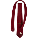 Yves Saint Laurent Striped Emblem Silk Tie Krawatte