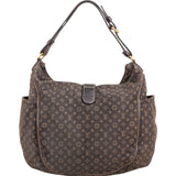 Louis Vuitton Monogram Mini Lin Canvas Fusain Idylle Romance Shoulder Bag