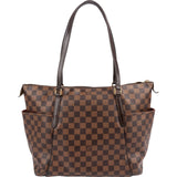 Louis Vuitton Monogram Damier Ebene Totally MM Shoulder Bag