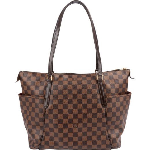 Louis Vuitton Monogram Damier Ebene Totally MM Shoulder Bag
