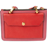 Miu Miu Madras Leather Double Zip Crossbody Bag
