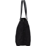Prada Tessuto Saffiano Leather Triangle Tote Shoulder Bag
