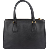 Prada Black Saffiano Lux Galleria Handbag
