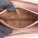 Miu Miu Vitello Matelassé Leather Zip Around Wallet