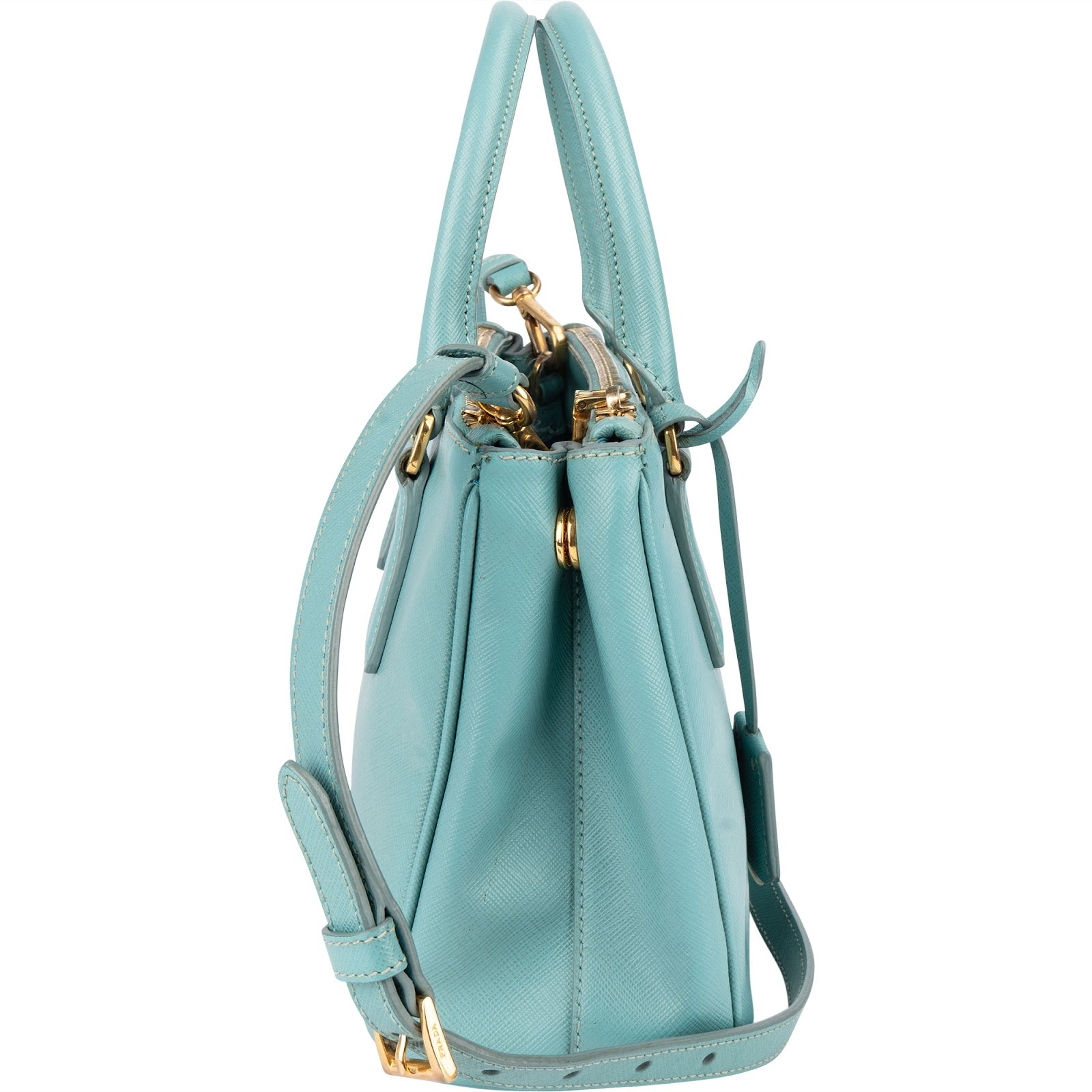 [🔄️B11 / F21] Prada Saffiano Leather Small Galleria Bag Handbag - vintageandkickz