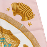 Hermès Pics et Canaris Silk 90 Scarf Tuch