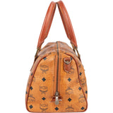 MCM Monogram Visetos Boston Handbag