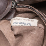 Bottega Veneta Intrecciato Leather Campana Shoulder Bag