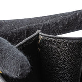 Hermès Noir Box Calfskin Rio Piano Clutch