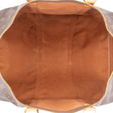 Louis Vuitton Monogram Canvas Keepall 50 Travel Bag