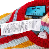Multicolor Disney x Gucci Donald Duck Multicolor Striped Wool Sweater (L)