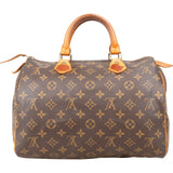 Louis Vuitton Monogram Canvas Speedy 30 Handbag